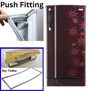 Godrej 185 Liter Refrigerator Door Gasket Replacement Grey Color Magnetic Seal - REPAIR24H