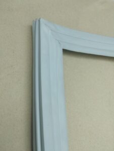 Godrej 240 Liter Fridge Gasket Front View - Grey Magnetic Door Seal - 20.5 x 49.5 Inches - REPAIR24H