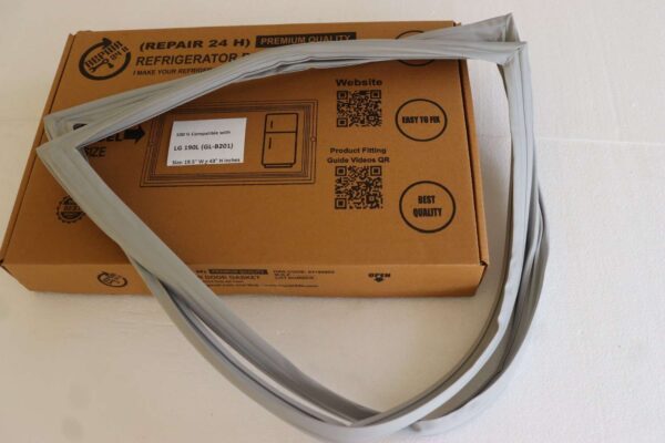 High-Quality Replacement Gasket for LG 190-Liter Refrigerator Door - Durable Magnetic Rubber Seal