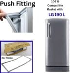 Strong Magnetic Seal for LG 190 Liter Refrigerator Door Gasket - Airtight Replacement Rubber