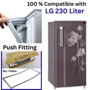 LG 230 Liter Single Door Fridge Gasket Price Online - Grey Magnetic Rubber Seal by REPAIR24H