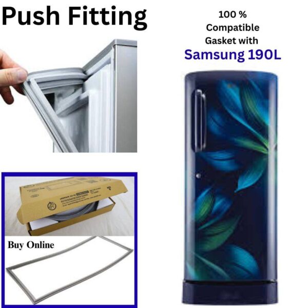 Samsung Single Door 190 Liter Fridge Gasket Price Online India - REPAIR24H Brand