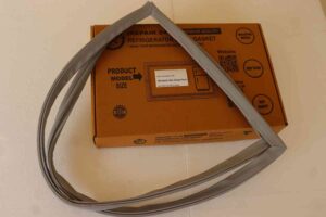 Whirlpool 185 Liter Single Door Fridge Gasket Push-Fit Grey Color Size 19.5x22 Inch by GasketOnline.in