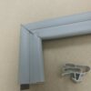 Whirlpool 190L Fridge Gasket Front View Grey Color | Magnetic Door Seal Look