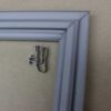 Whirlpool 245 Liter Fridge Gasket Back View - Fitting Profile and Locking Strip Details