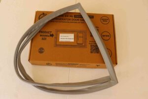 Whirlpool 245L Fridge Door Rubber Online India - Size 21 x 49.5 Inches Grey Magnetic Gasket