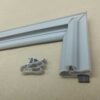 Whirlpool 185L Fridge Gasket Back View Showing Push-Fit Press Type Fitting Mechanism - GasketOnline.in