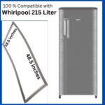 Whirlpool Single Door Fridge 215l Gasket Price Online India - Grey Magnetic Rubber Seal