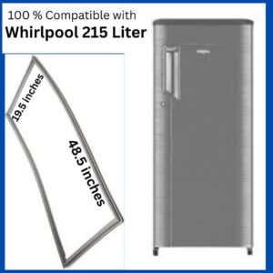 Whirlpool Single Door Fridge 215l Gasket Price Online India - Grey Magnetic Rubber Seal