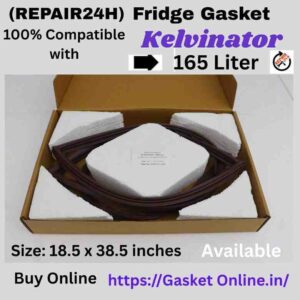 Buy Kelvinator 165L fridge magnetic rubber online India screw fit size 18.5 x 38.5 inches