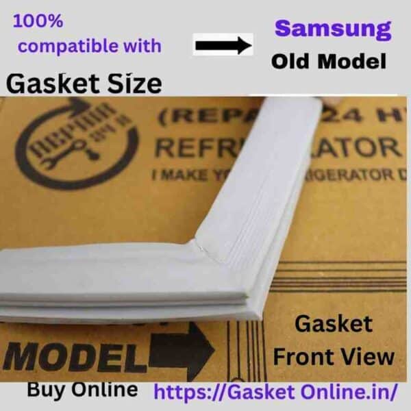 Buy Samsung 192 Liter fridge magnetic door seal online India from GasketOnline.in REPAIR24H