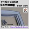 Samsung 192L old model fridge gasket back image showing fitting profile type REPAIR24H
