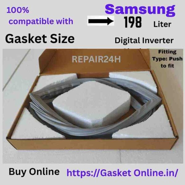 Samsung 198L Compatible Fridge Gasket Price Online Best Deal GasketOnline India