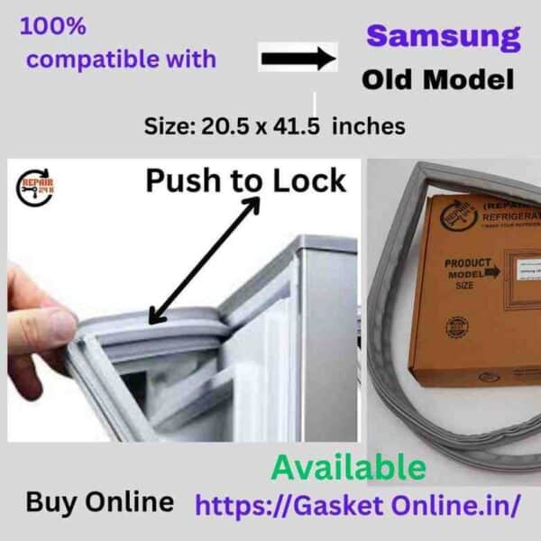 Samsung 192L old model refrigerator gasket push fit type door rubber seal REPAIR24H