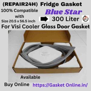 "Professional Blue Star Commercial Fridge Door Gasket Replacement for Visi Coolers and Deep Freezers."