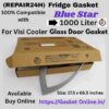 Blue Star SC 1000 F replacement gasket for 1000 liter commercial visi cooler fridge.