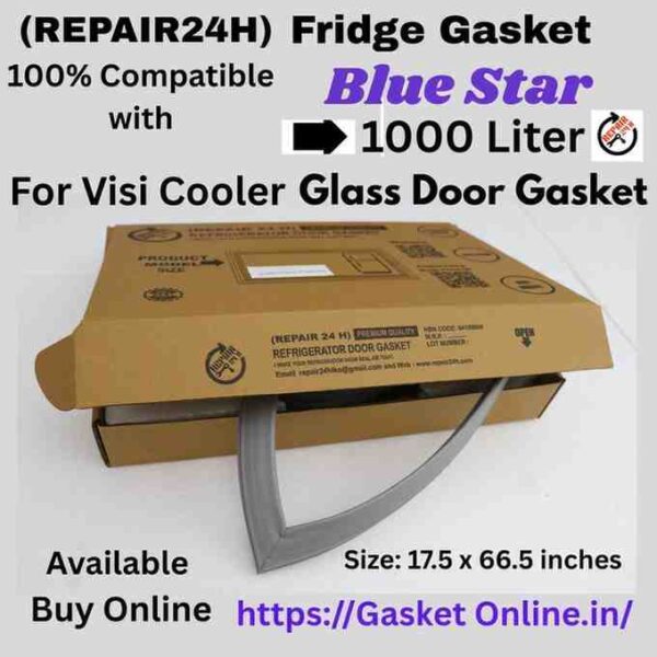 Blue Star SC 1000 F replacement gasket for 1000 liter commercial visi cooler fridge.
