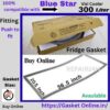 "Blue Star Visi Cooler Magnetic Rubber Seal (20.5x56.5 inches) - Premium Replacement."