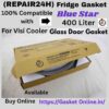 Professional commercial fridge glass door gasket replacement guide and high-quality magnetic seal for visi coolers.