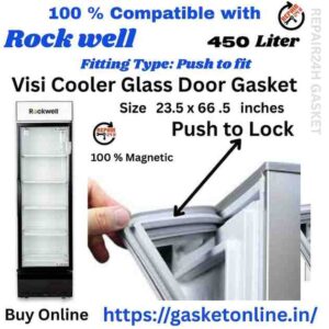 Press Fit Type Rockwell Visi Cooler Gasket - Grey Magnetic Replacement Rubber Seal