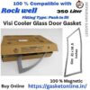 trufrost-rvc-350-visi-cooler-door-gasket-press-fit-arrow-rubber-profile