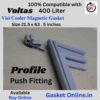 Voltas 400L Commercial Visi Cooler Gasket Back Image