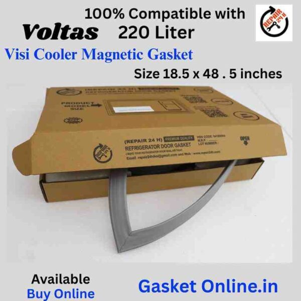 Premium Voltas Visi Cooler magnetic seal available for online purchase across India. High-quality gasket for commercial display fridges.