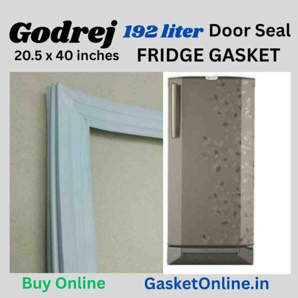 Godrej 192L refrigerator ke liye heavy-duty magnetic seal replacement aur door rubber gasket.