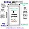 Godrej Edge Pro 192 Liter refrigerator ke door gasket ka exact size chart aur dimension guide.