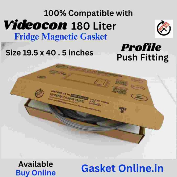 Videocon 180 Liter fridge gasket online shopping available across India with doorstep delivery.