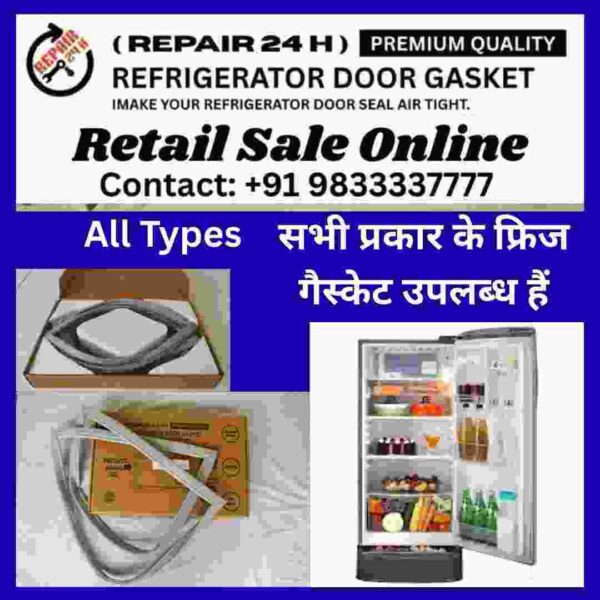 Videocon 180 Liter fridge parts gasket replacement for single door refrigerator models.