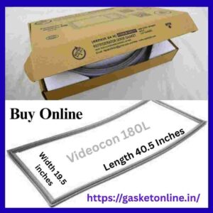 Videocon 180L fridge door seal beading replacement for single door refrigerators.