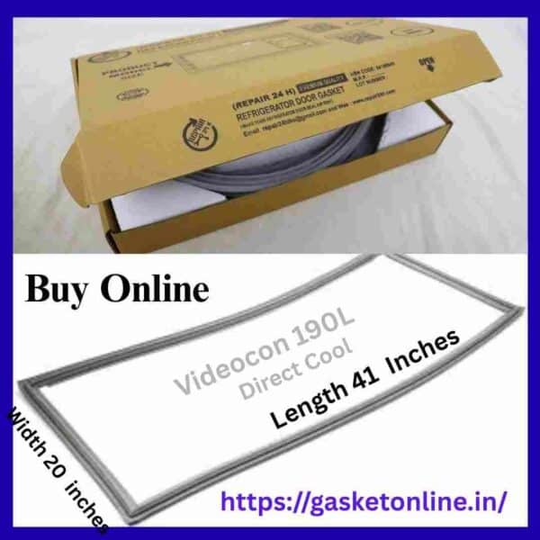 Videocon fridge door magnetic rubber strip 190 liter replacement.