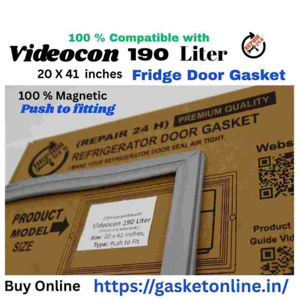 Videocon single door refrigerator rubber beading 20 by 41 inches.