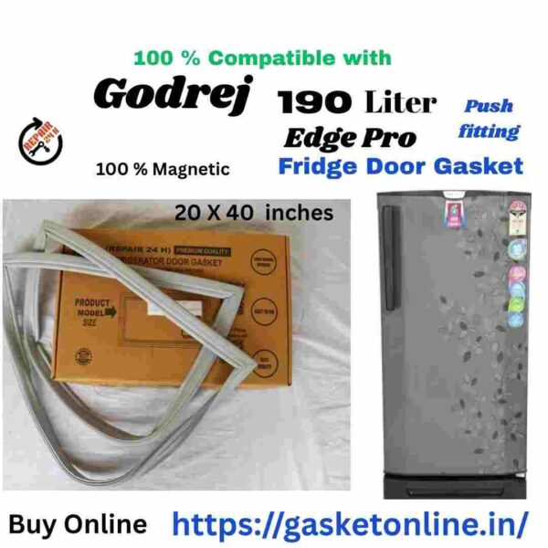Godrej 190 liter fridge model Edge Pro gasket online India.