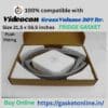 Alt Text: "Videocon single door model VCP 325 magnetic rubber seal.
